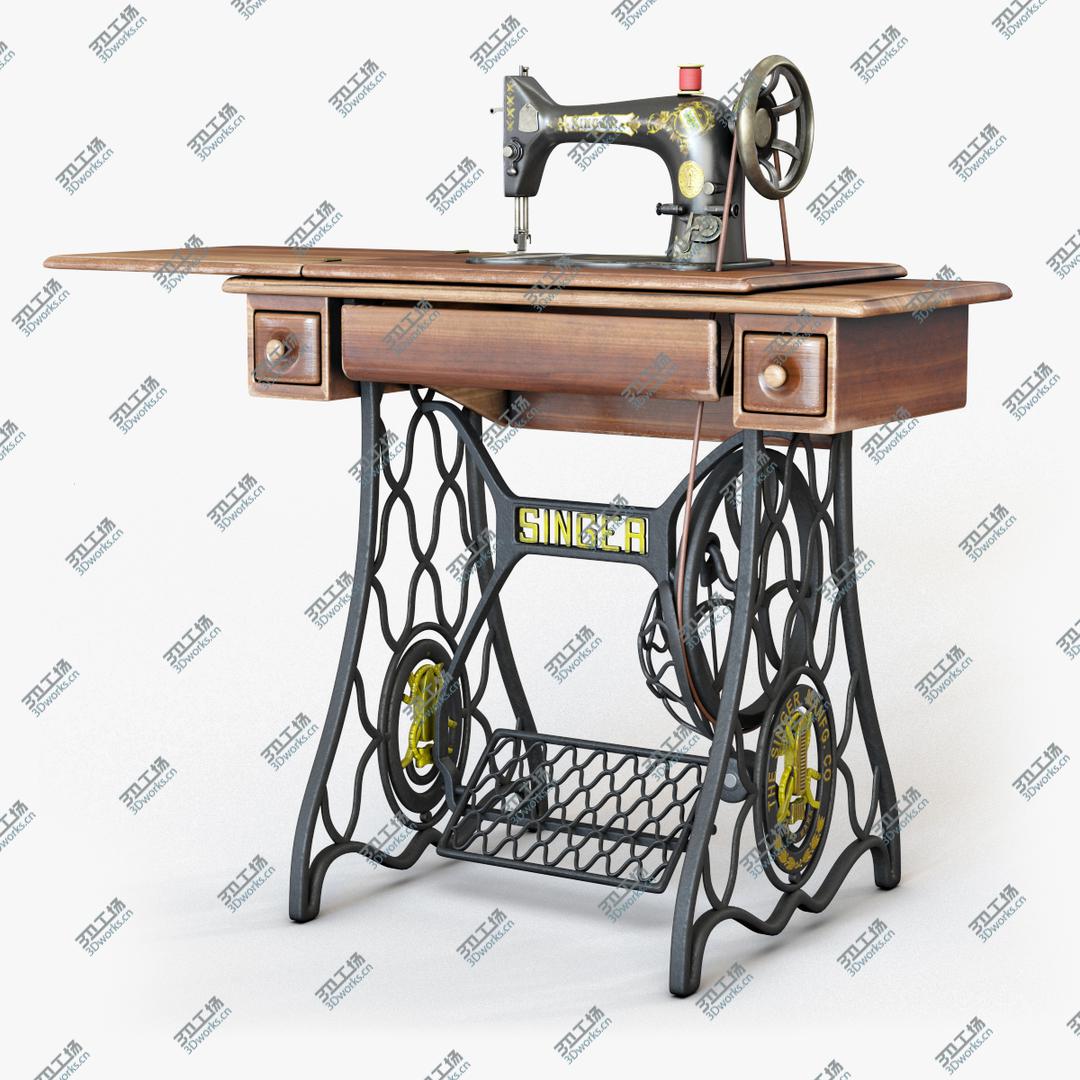 images/goods_img/2021040164/3D model 1907's Singer Sewing Machine/1.jpg